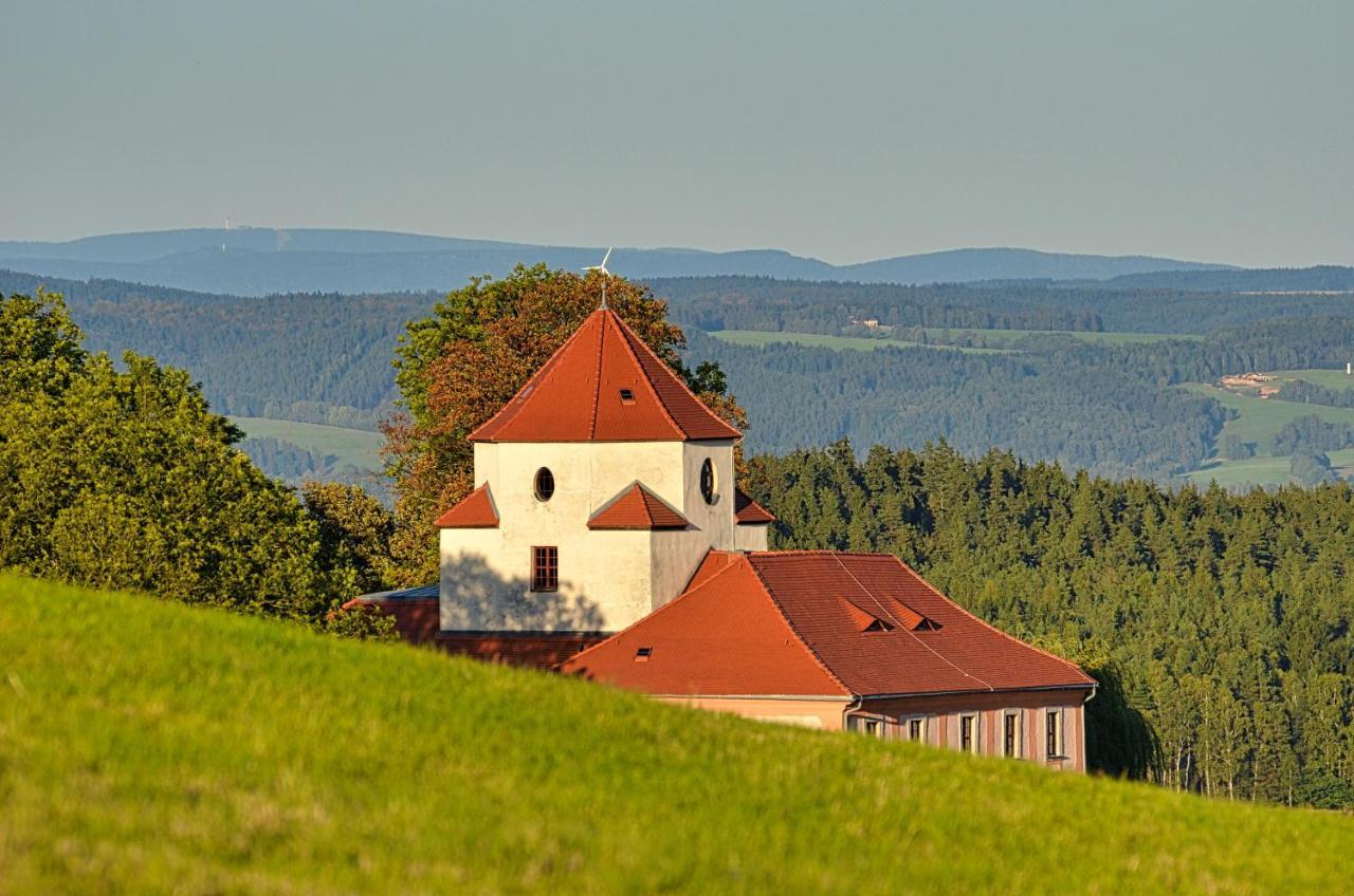 Hotel Garni Schloss Schoenberg Бад-Брамбах Екстер'єр фото